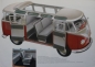 Preview: Volkswagen T1 Transporter Modellprogramm 1961 "Der große Volkswagen für kleine Gesellschaften" Automobilprospekt (4971)